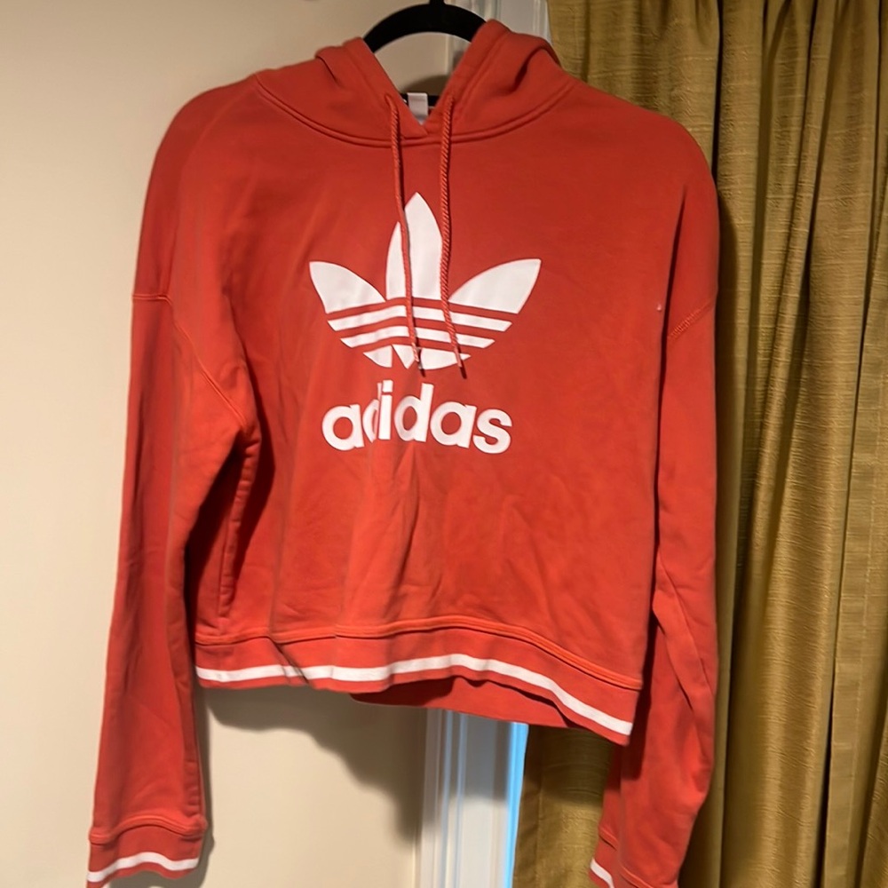 Women’s Adidas size, small cropped sweatshirt
